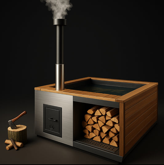 Aspen Wood Fired Hot Tub