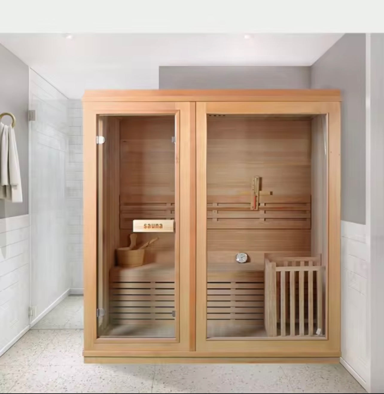 Premium Canadian Hemlock 4 person sauna